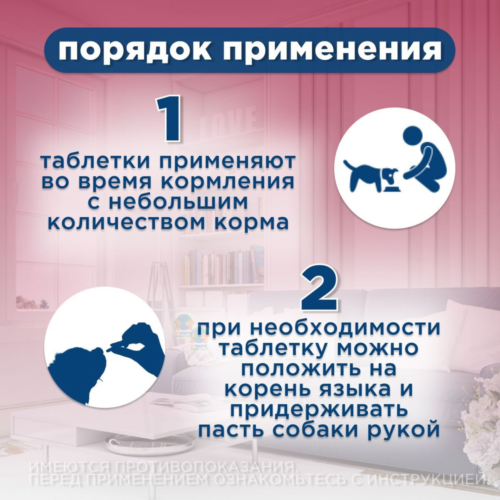 Таблетки против гельминтов Мильбемакс глистогон для кошек до 2кг и котят