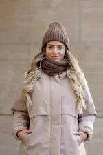 Шапка ko-ko-ko Утеплённая Какао