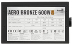 Блок питания AeroCool Aero Bronze 600 Вт