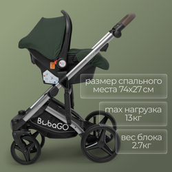 Модульная коляска BubaGO Rosano 3в1