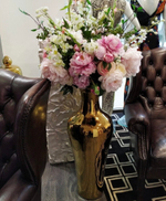 Ваза напольная 103 см золотистого цвета