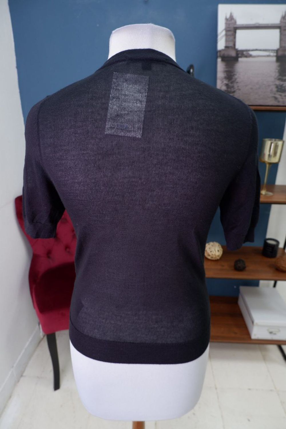 Джемпер Uniqlo с коротким рукавом 44 размер