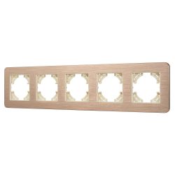 Рамка алюминиевая FRM-AKIRY-AL-5-GD (Arlight, -) 049736