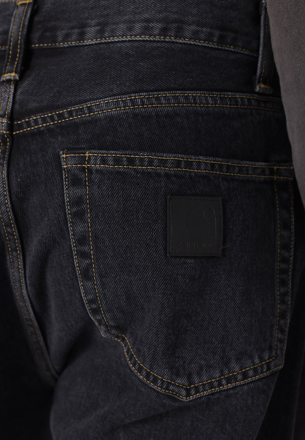 Carhartt WIP Прямые джинсы - Чёрный