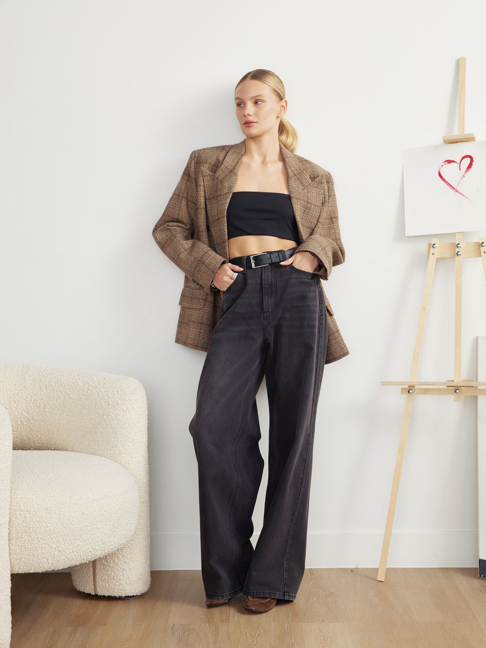 PERFECT JEANS GRAPHITE