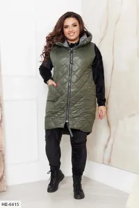 Жилет HE-6413 Фабрика Моды