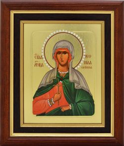 Икона Неониллы, писанная в монастыре.