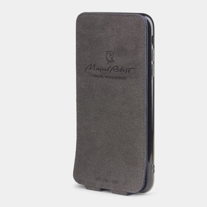 Чехол для iPhone XS Max из натуральной кожи теленка, цвета индиго