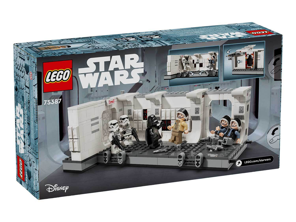 LEGO Star Wars 75387 «Вторжение на Тантив IV» — культовая битва повстанцев