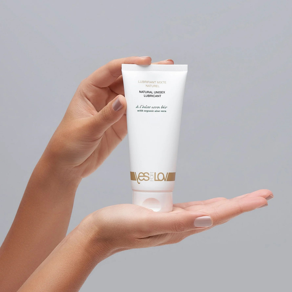Смазка на водной основе YESforLOV Natural Unisex, 100 мл, с алоэ