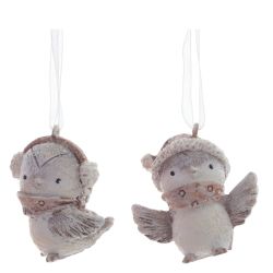 GAEM Изделие декоративное подвесное "Птичка", L4,5 W2,5 H4 см, 2в.