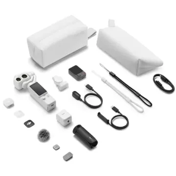 DJI Osmo Pocket 4P Vlog Combo White