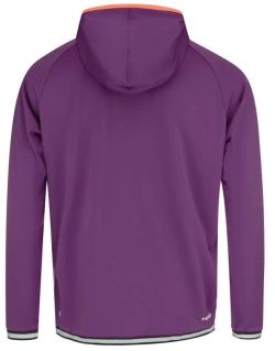 Куртка теннисная Head Topspin Hoodie - flamingo/print vision