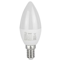 Лампа светодиодная ЭРА RED LINE LED B35-6W-865-E14 R Е14 / E14 6 Вт свеча холодный дневной свет | Лампы cветодиодные Свеча (B/C)
