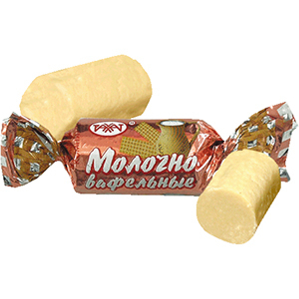 Конфеты Рахат "Молочно-вафельные"весовые