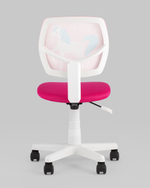 Кресло компьютерное детское ЛОЛО Unicorn, пластик белый