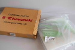 49131-5431-290. SHROUD-ENGINE,LH,L.GREEN ('12). KLX125-150 Plastic Fairing. KAWASAKI