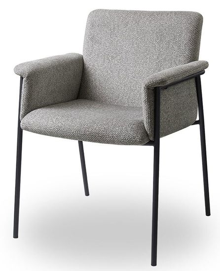 Стул Ford, серый/опора черная