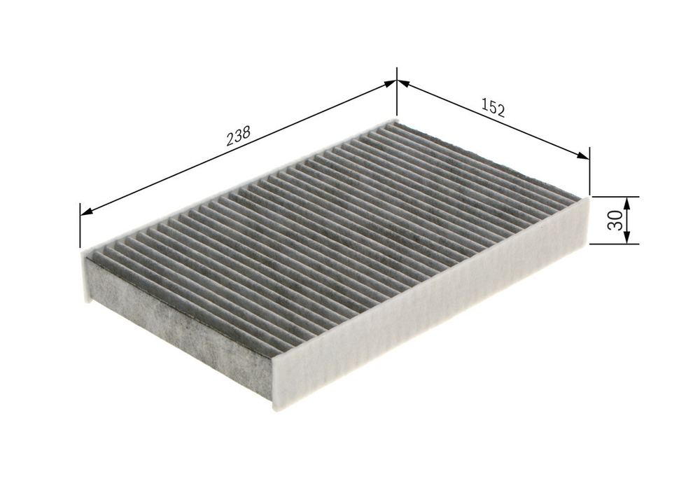 BOSCH - 1987435574-BOC - Filter, cabin air