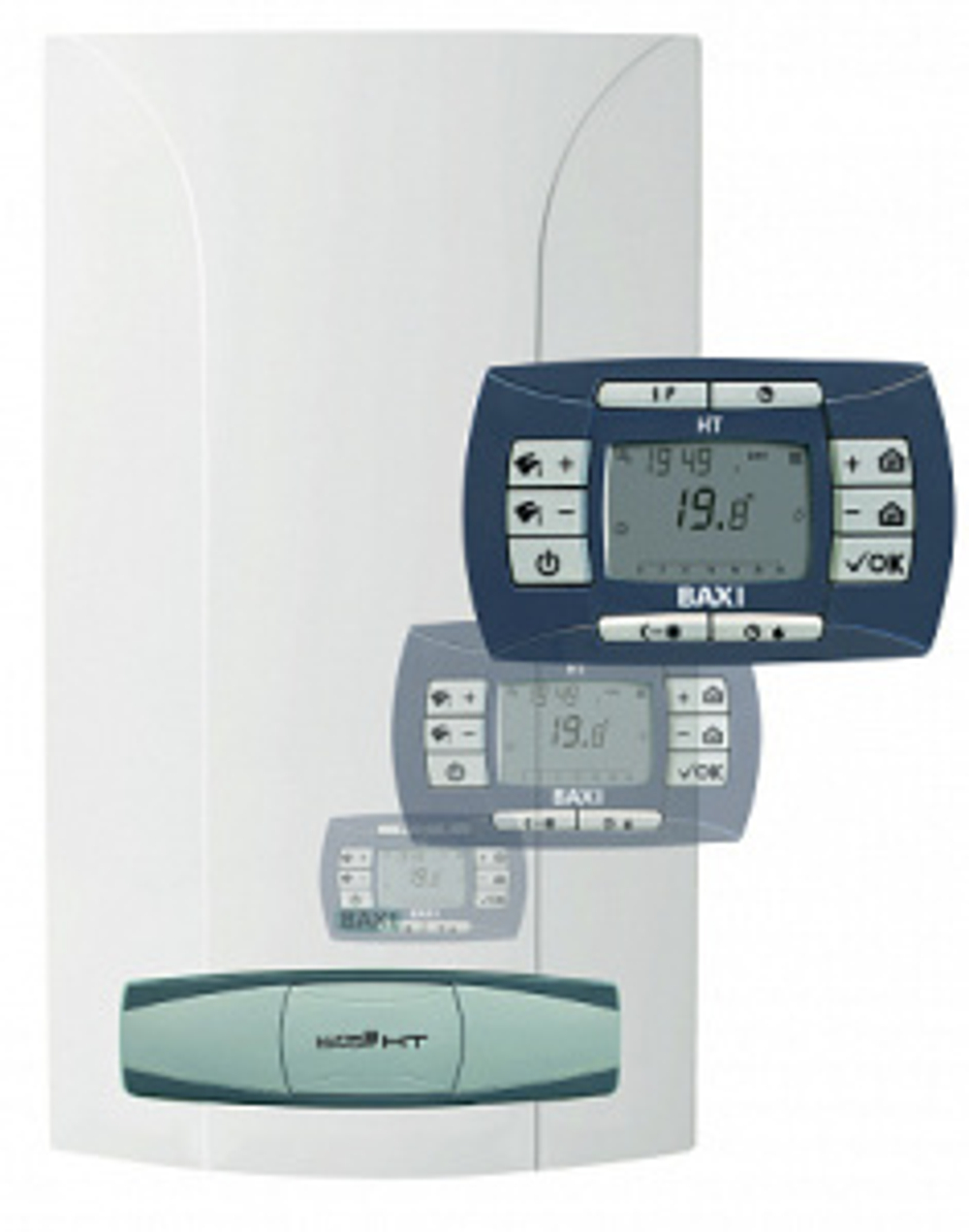 Котел газовый Luna-3 Comfort 1.310 Fi 31 кВт, одноконтурный, с сервоприводом, с датчиком температуры ГВС BAXI