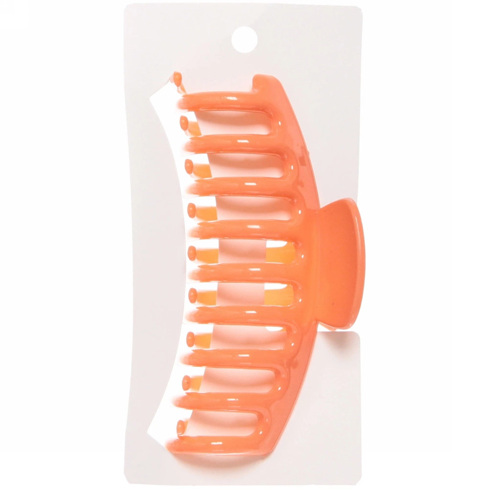 Заколка-краб для волос на блистере «Diana Collection - Liza», микс 6 цветов, 11*5см