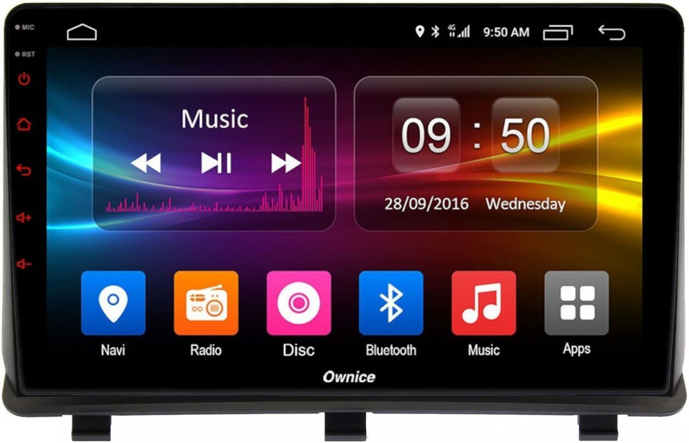 Магнитола для Opel Antara 2006-2015 (вместо бортовика) - Carmedia OL-9976 QLed, Android 12, TS10, CarPlay, 4G SIM-слот