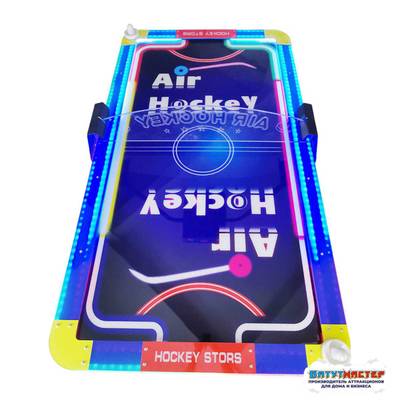 Аэрохоккей «Пламя» для детей с подсветкой корпуса, 220×120×180 см