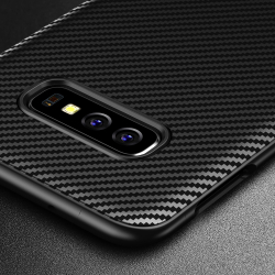 Чехол под карбон на Samsung Galaxy S10e (Lite) ультра тонкий, серии Fit от Caseport