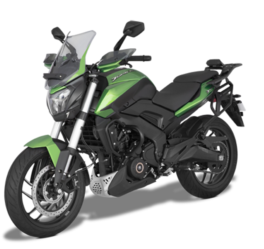 Мотоцикл Bajaj Dominar 400UG Touring зеленый