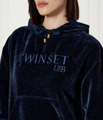 Худые Twinset U&B - темно-синий(242LL2PAA)