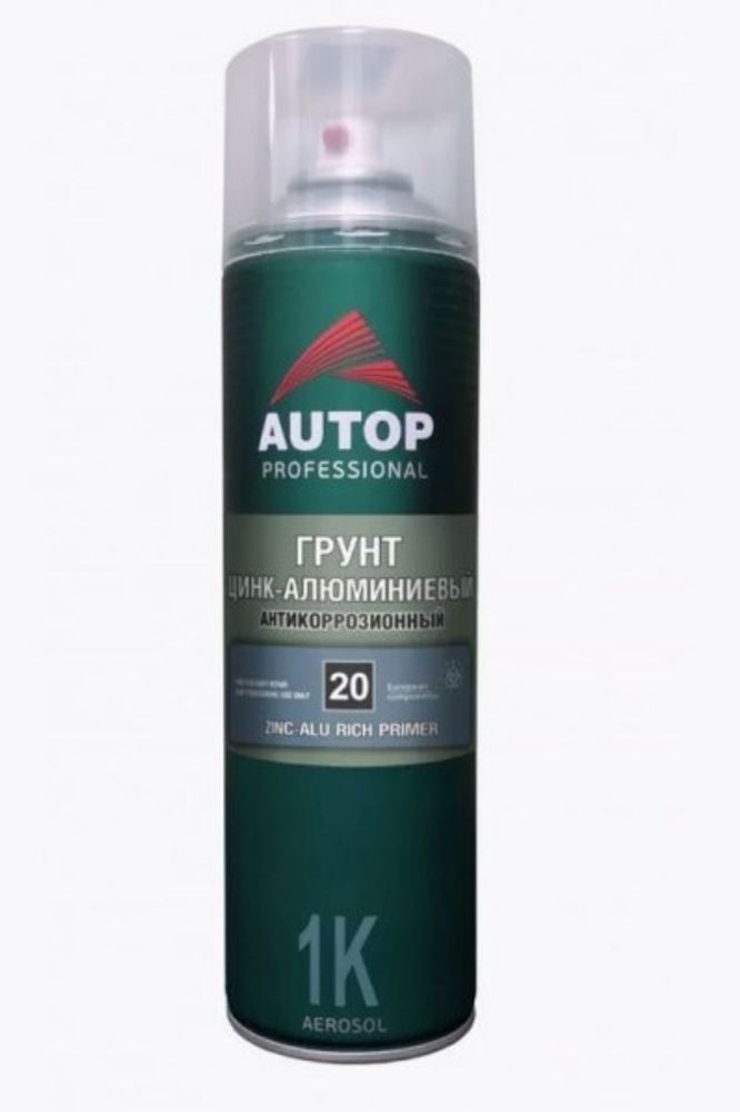 Грунтовка Антикор. 650 мл Цинк-алюминиевый (аэрозоль) Zinc-alu Rich Primer №20 (Autop Professional)