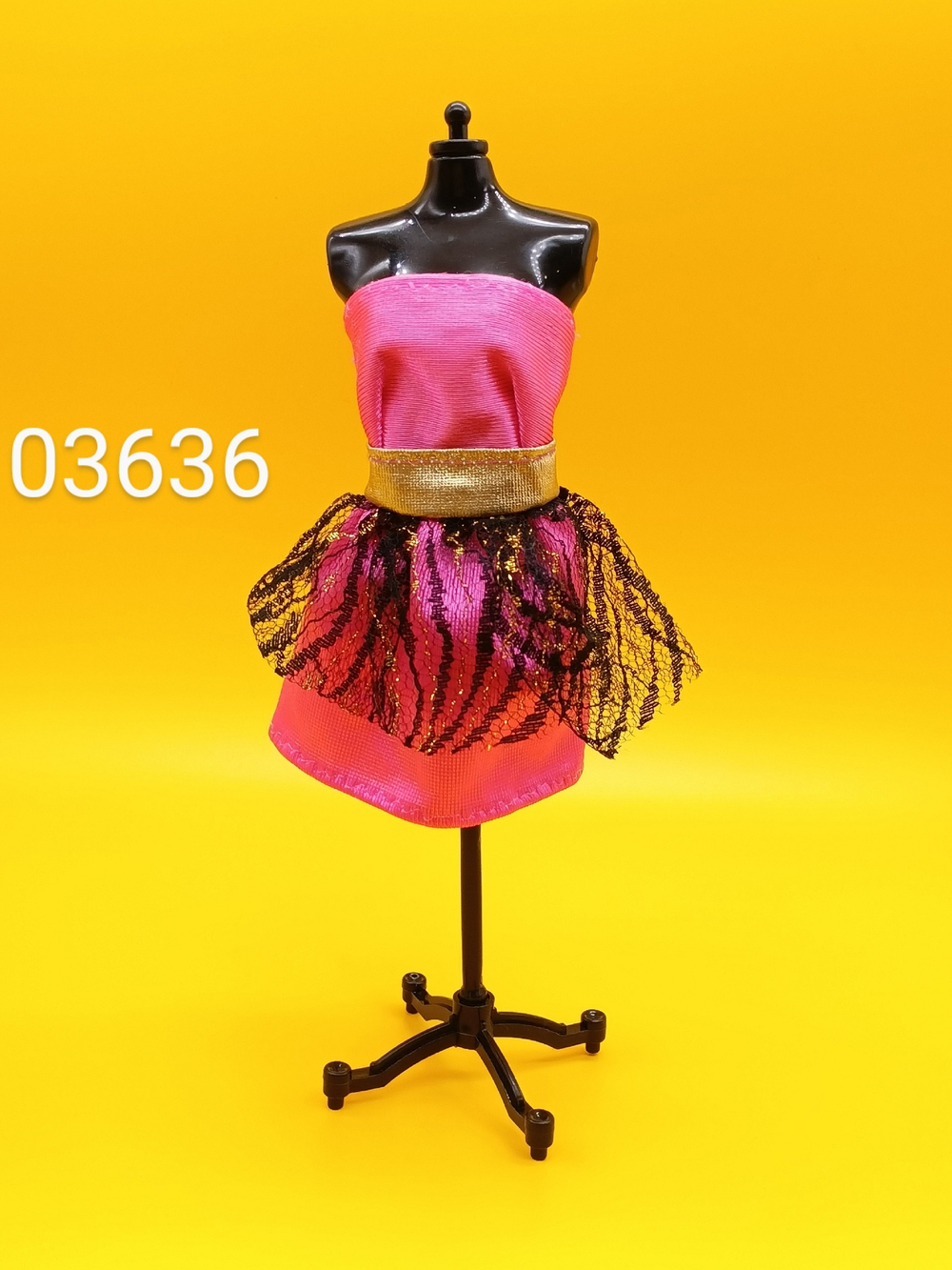 Одежда для куклы Барби винтаж платье 03636