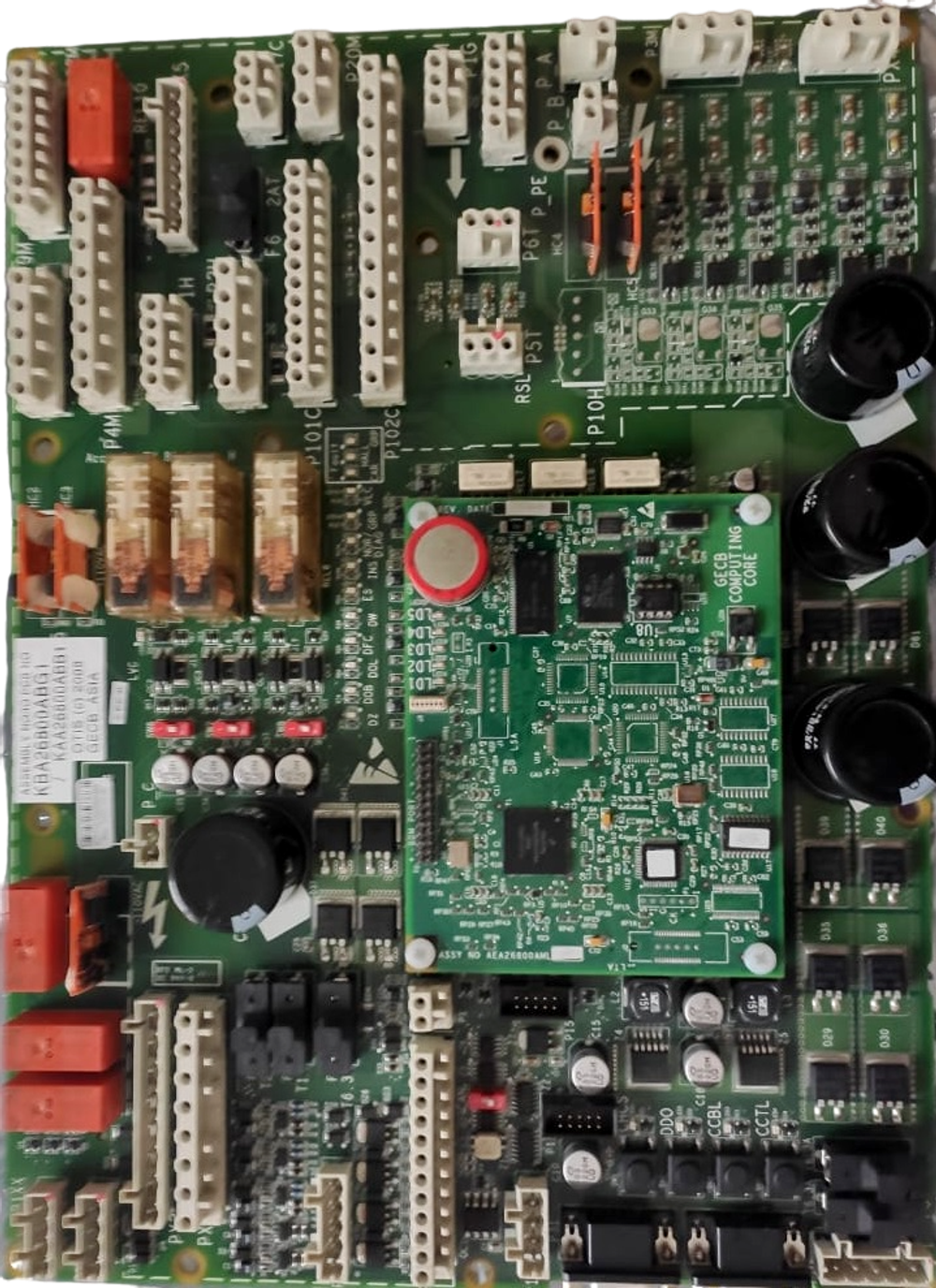 Плата GECB_ASIA (ABB1) (сборка с платой Computing Core) OTIS.