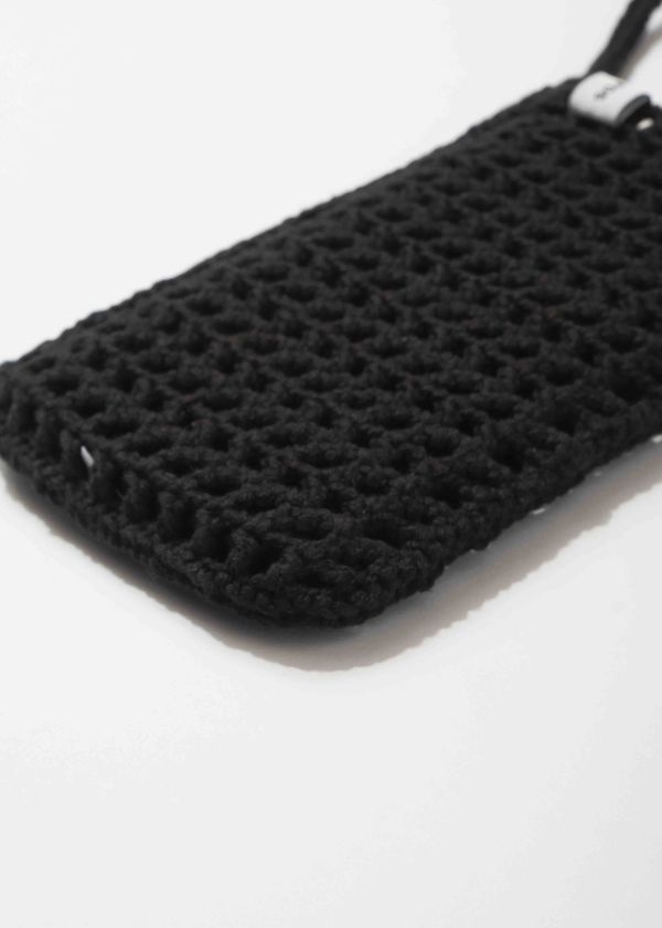 Вязаная сумочка FOS Черный - фото 4