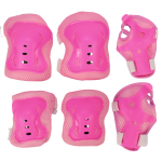 Защита : наколенники+налокотники+на кисти рук, в сетке, 4 цвета микс, с-30824