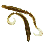Мягкая силиконовая приманка, силиконовый червяк Rubaits Русские приманки DEPO Street Worm twist 4,9" 12,4  см. Для рыбалка приманка на на судака, берша, окуня, щука, форель, голавль, жерех, искусственная приманка, УЛ спинниг, джиг, отводной поводок, рыболовный товар