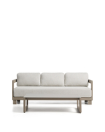 Комплект садовой мебели Nerano из алюминия цвета таупе