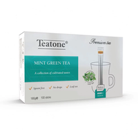 Чай зеленый с мятой в стиках Teatone