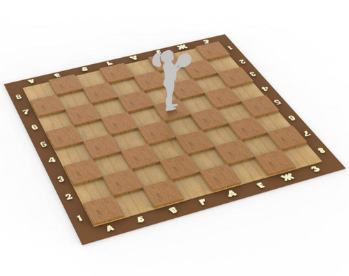 Игровой элемент Уличные шахматы в полный рост 355.05