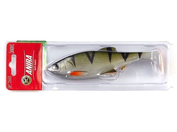 Виброхвосты LJ 3D Series ANIRA SOFT SWIM 6,0in (15,20)/A03 1шт.