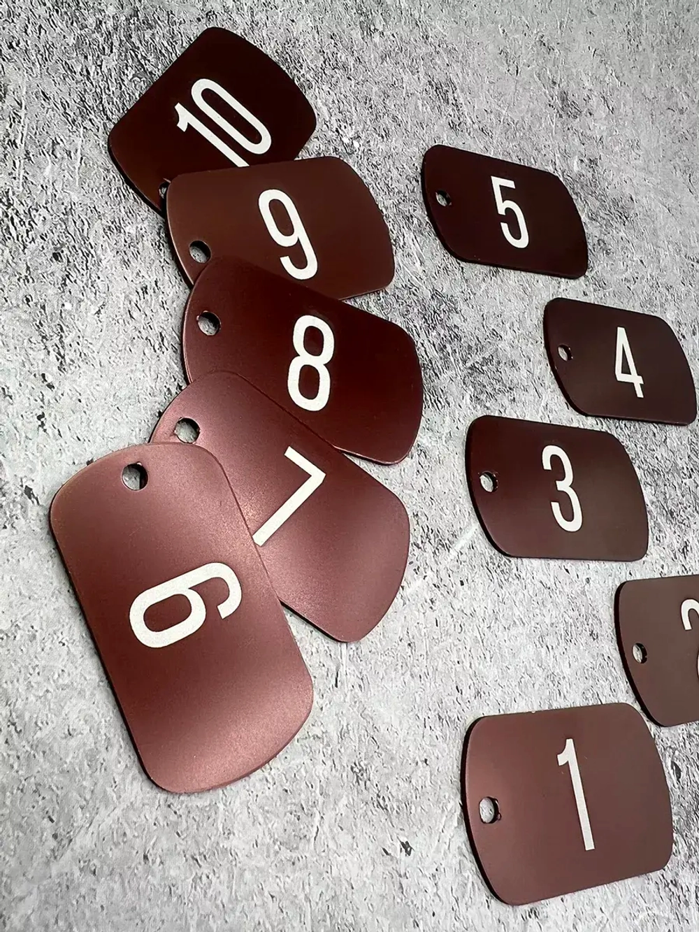 Номерки на ключи (на заказ)