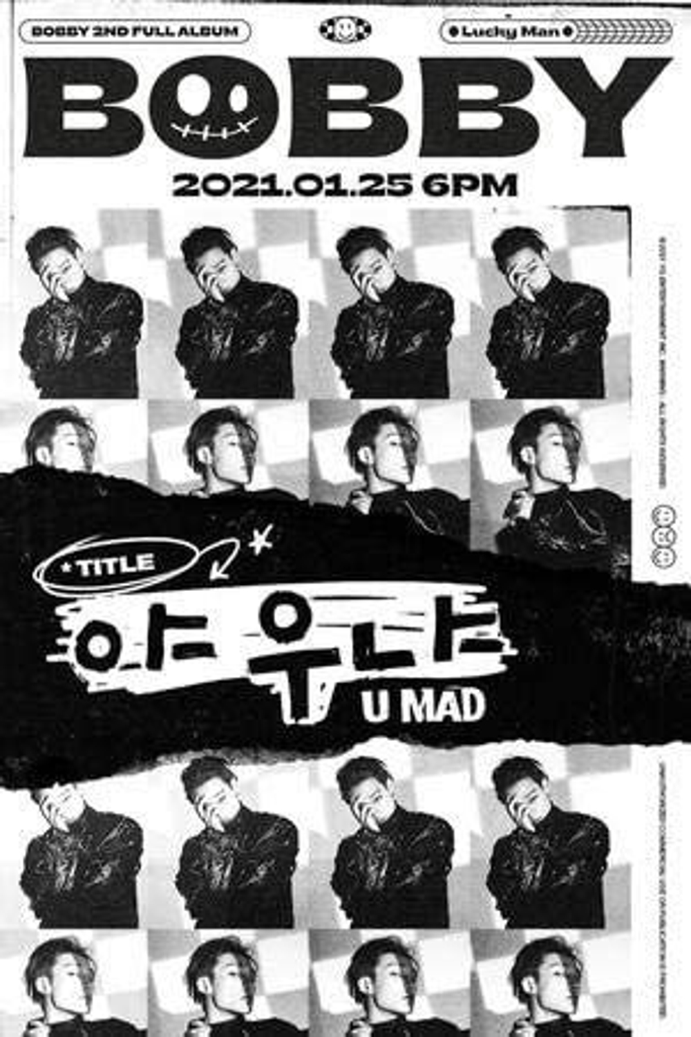 Альбом iKON Bobby - Lucky Man 2 Album RANDOM