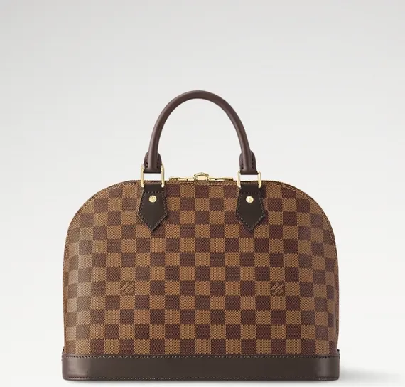 Сумка Louis Vuitton Alma темно-коричневый
