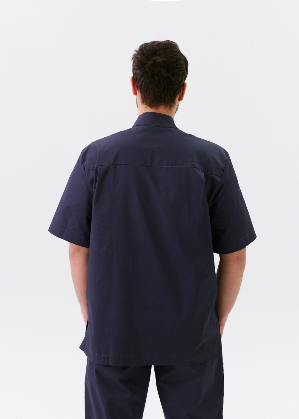 Топ медицинский унисекс Хэритаж, ртуть хлопок