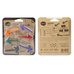 Набор магнитов 6шт Qualy Arrow