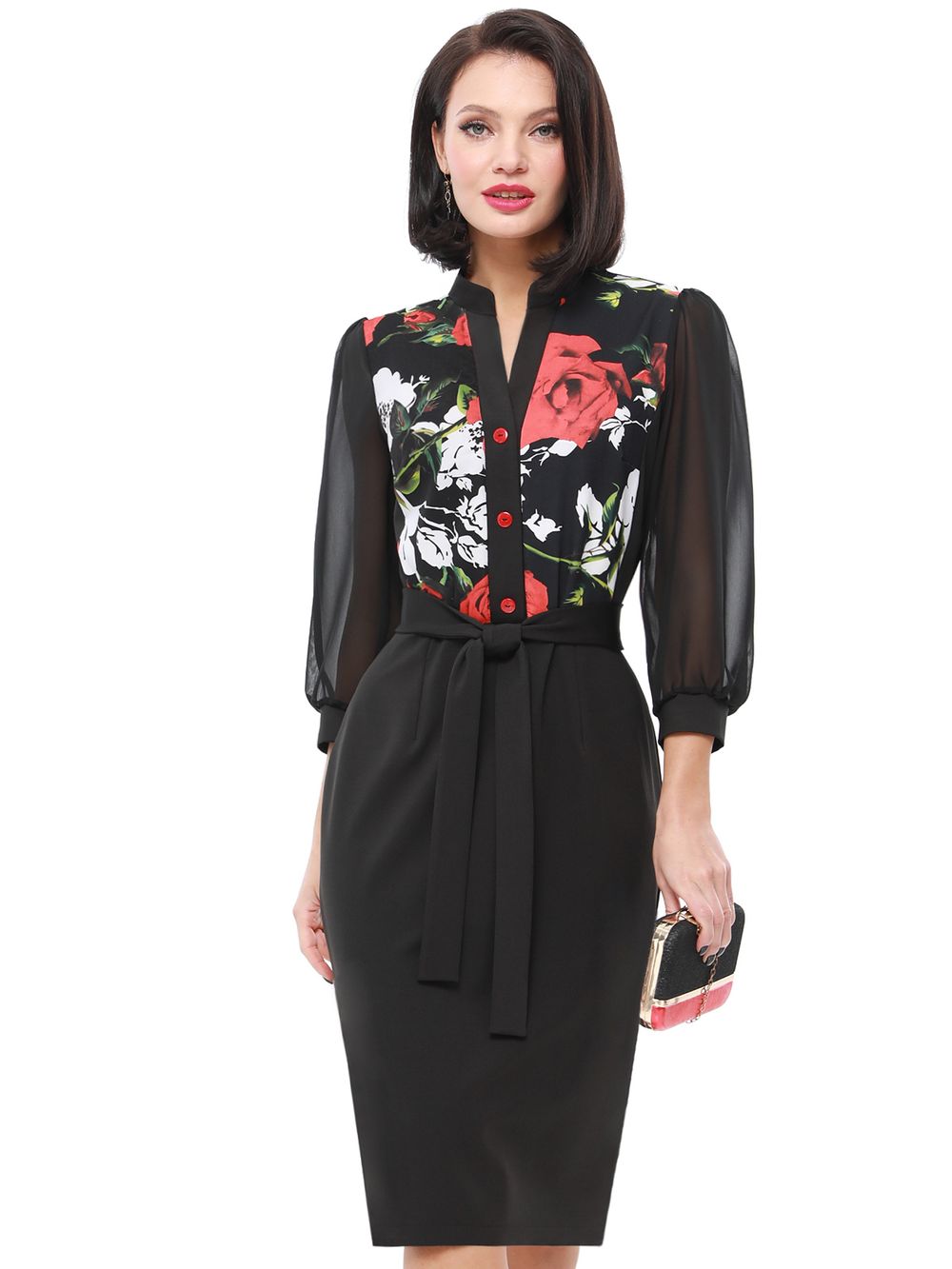 Платье Потрясающе красива, блэк DStrend (Акция)