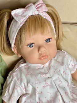 Кукла Marina and Pau 45 cм ALINA мягконабивная в пакете (M805K)