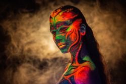 Индивидуальное занятие "Креативный макияж с элементами боди-арта"