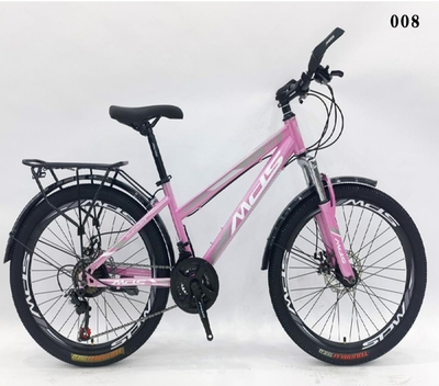 Велосипед 24 скоростной008 с баг. низ.рама