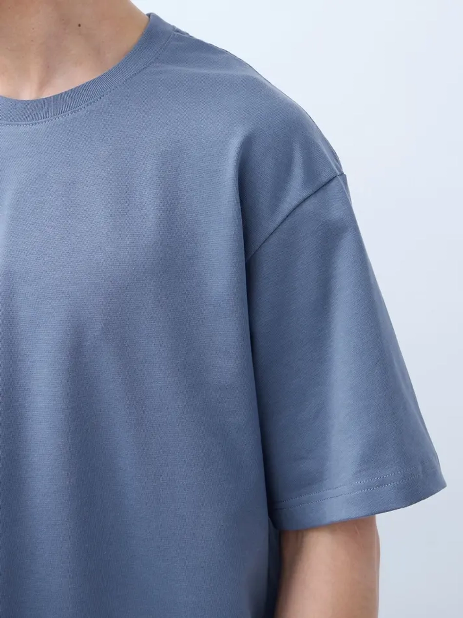 Футболка оверсайз (индиго) 230 г